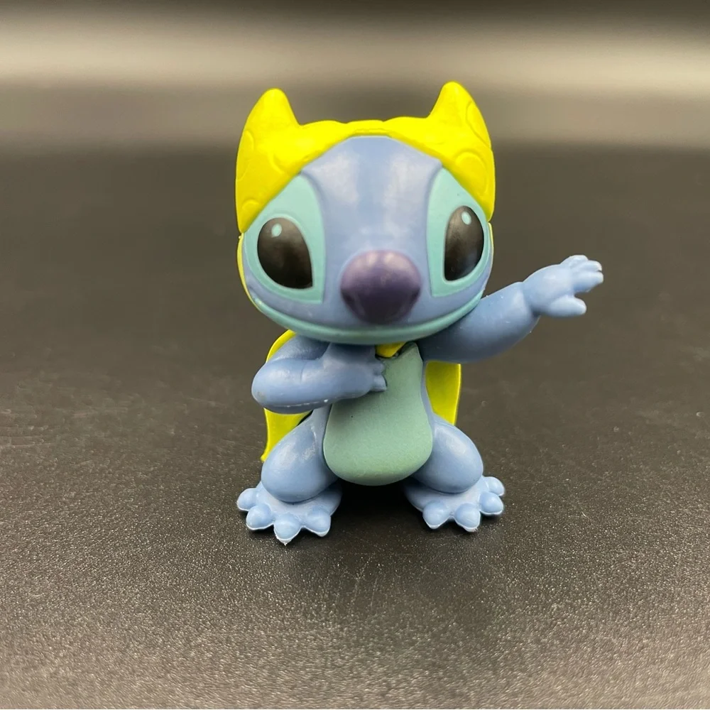 Disney Stitch Easter 2022 mini Figurine with yellow Cape